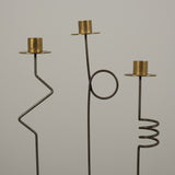 Set of vintage Kräsen Candle Holders by Ehlen Johansson for IKEA