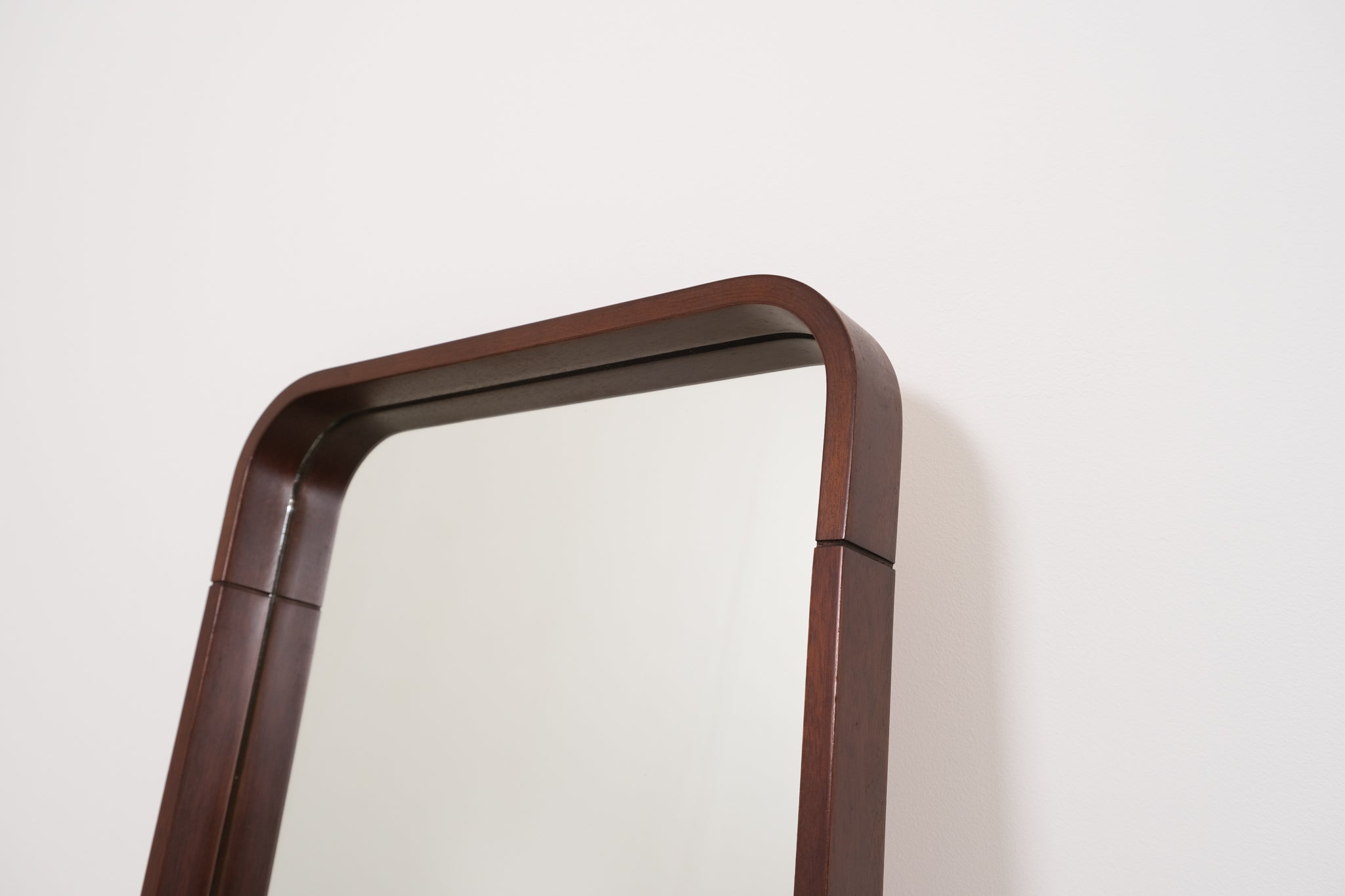 Wooden Italian design mirror