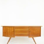 Vintage Retro Teakhouten Dressoir Jaren 60
