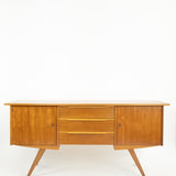 Vintage Retro Teakhouten Dressoir Jaren 60