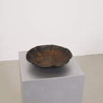 Copper brutalist bowl