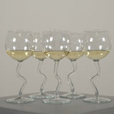 Vintage Swirl Liqueur Glasses