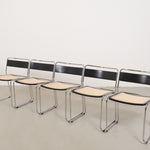 Webbing dining chairs Italian design - set of 5