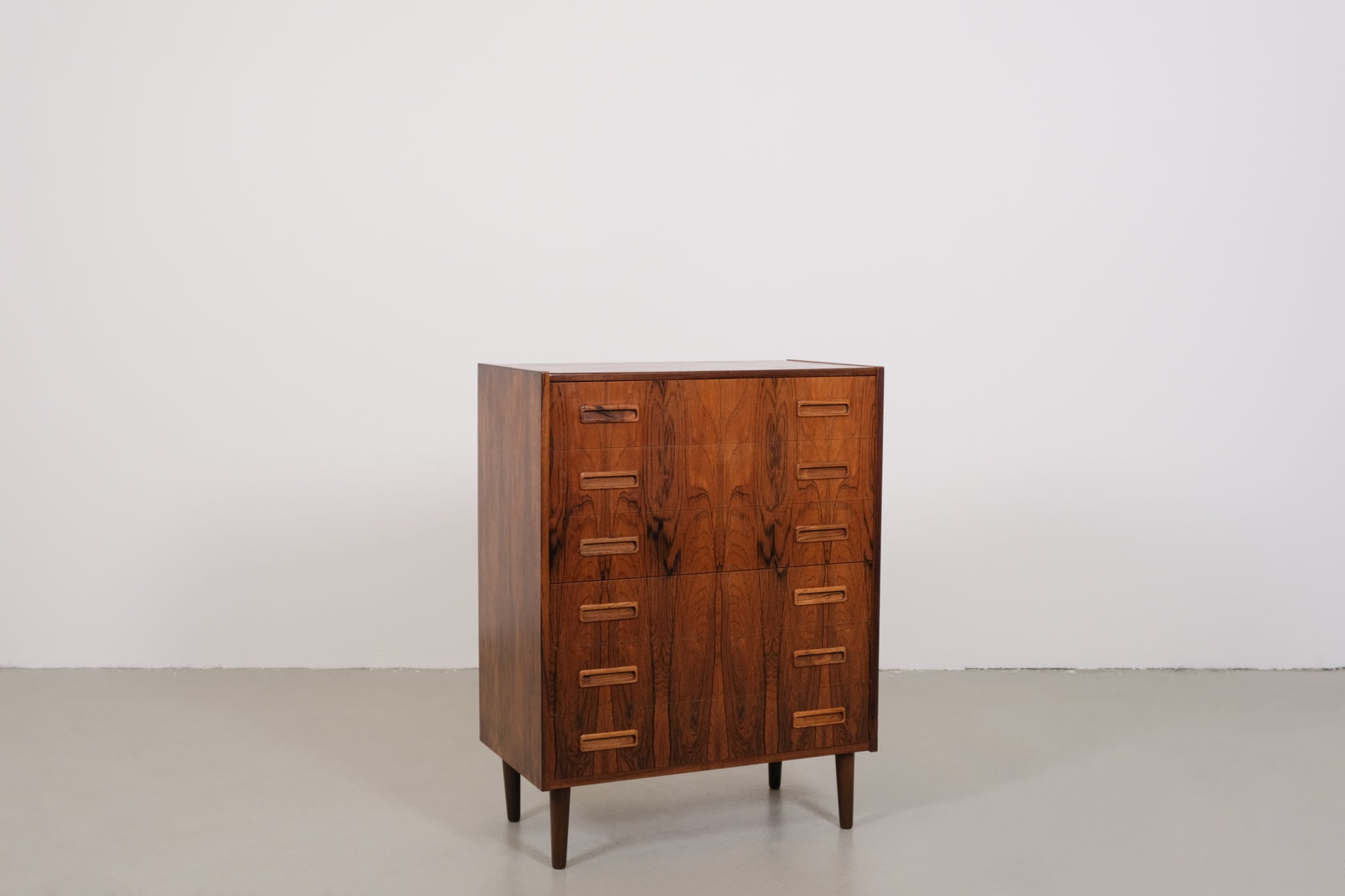 Danish rosewood chest of drawers by Westergaard Møbelfabrik