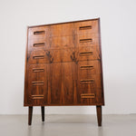 Danish rosewood chest of drawers by Westergaard Møbelfabrik