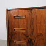 Danish rosewood chest of drawers by Westergaard Møbelfabrik