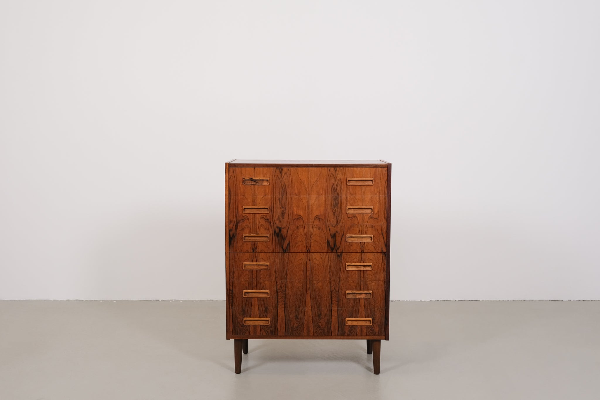 Danish rosewood chest of drawers by Westergaard Møbelfabrik