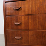 Danish teak secretary desk by FBD Møbler