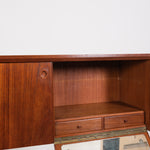 Danish teak secretary desk by FBD Møbler