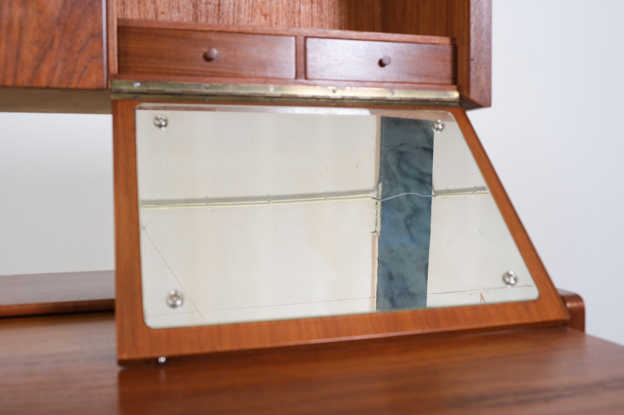 Danish teak secretary desk by FBD Møbler