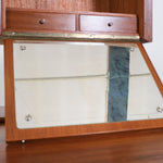 Danish teak secretary desk by FBD Møbler