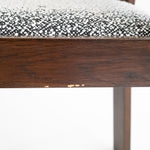 Brutalist eetset met 6 stoelen