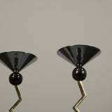 Memphis Zig Zag Candleholders