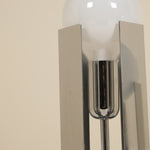 Chrome lamp by claudio salocchi
