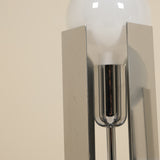 Chrome lamp by claudio salocchi