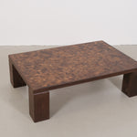 Brutalist coffee table by Middelboe & Lindum for Tranekaer