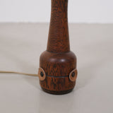 Vintage wooden table lamp
