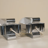 Bottom of chrome lamps from italiy