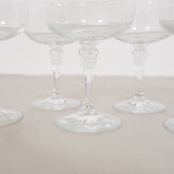 Vintage champagne glasses