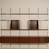 Modular Wall Unit E22 by Osvaldo Borsani for Tecno