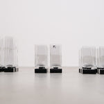 Glasses from the Light & Music Monet collection by Luigi Bormiolo
