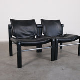 Set of Safari Chairs by Maurice Burke for Arkana