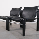 Set of Safari Chairs by Maurice Burke for Arkana