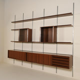 Modular Wall Unit E22 by Osvaldo Borsani for Tecno