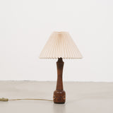Vintage wooden table lamp