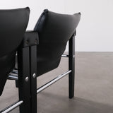 Set of Safari Chairs by Maurice Burke for Arkana