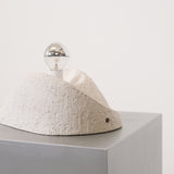 Brutalist wall lamp swirl