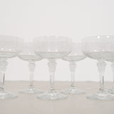 Vintage champagne glasses