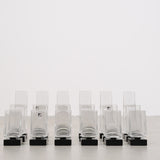 Glasses from the Light & Music Monet collection by Luigi Bormiolo