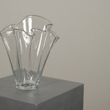 Gevouwen Glazen Vaas