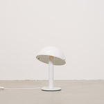 Metal mushroom table lamp