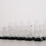 Glasses from the Light & Music Monet collection by Luigi Bormiolo