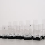 Glasses from the Light & Music Monet collection by Luigi Bormiolo