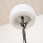 Italian Space Age Floor Lamp in Chrome