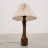 Vintage wooden table lamp