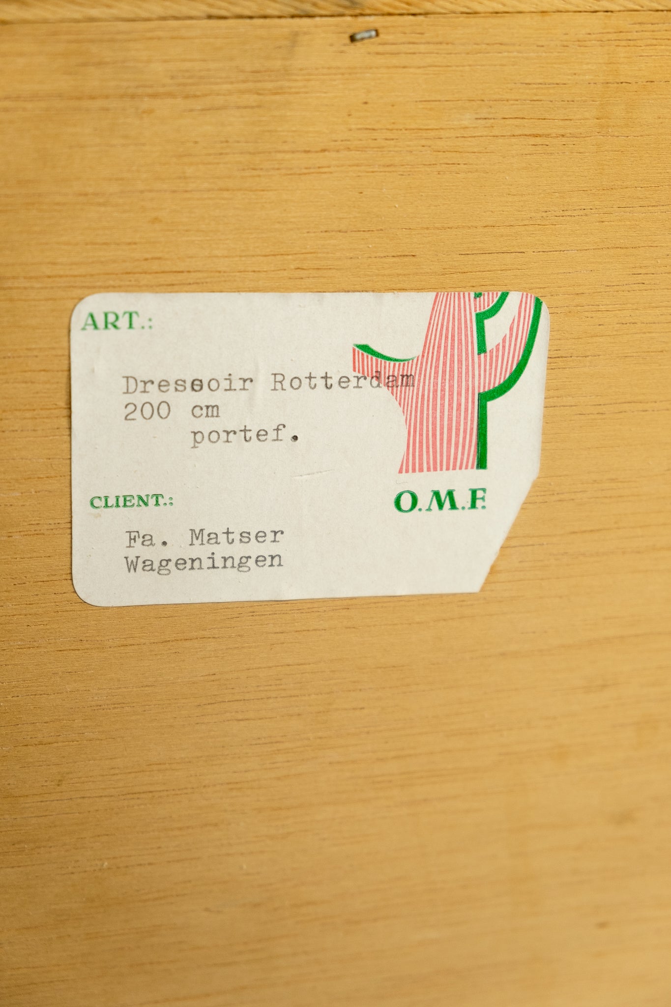 Vintage Dressoir O.M.F.