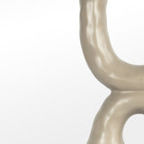 Small organic candle holder