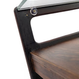 Organische Salontafel Deens Palissander