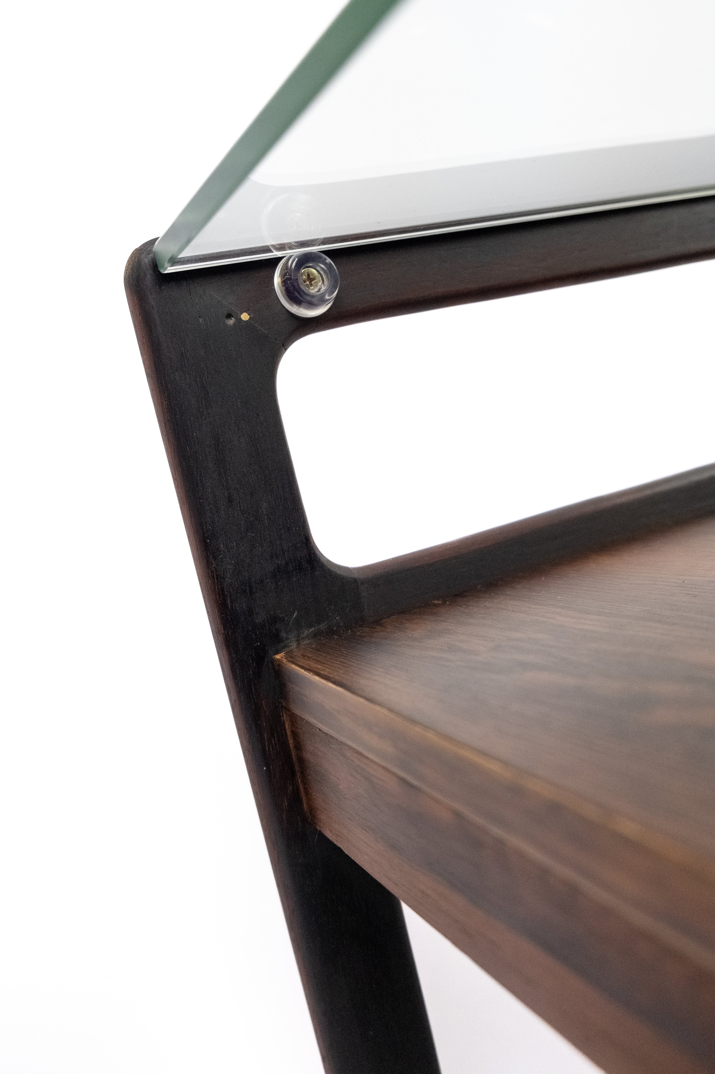 Organische Salontafel Deens Palissander