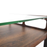 Organische Salontafel Deens Palissander