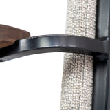 Chairs with metal frames set
