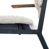 Chairs with metal frames set