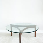 Rosewood Salontafel Sven Ellekaer voor Christian Linneberg Mobelfabrik